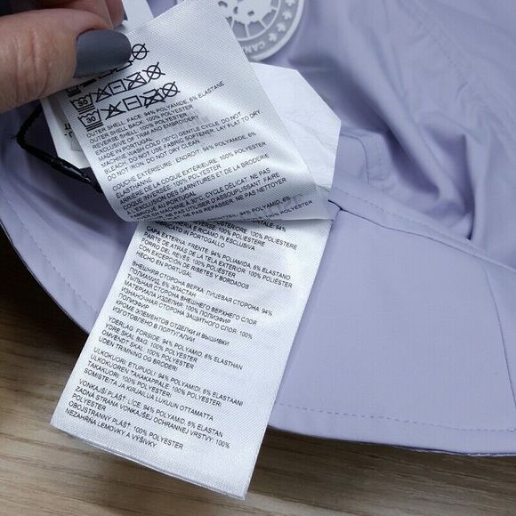 CANADA GOOSE Bucket Hat Purple Camo Reversible Nylon HORIZON Unisex $225 - Picture 7 of 8